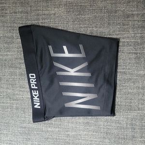 Womens small black Nike Pro volleyball shorts